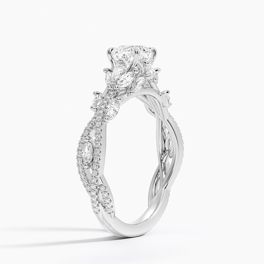 Platinum Luxe Secret Garden Diamond Ring (3/4 ct. tw.)