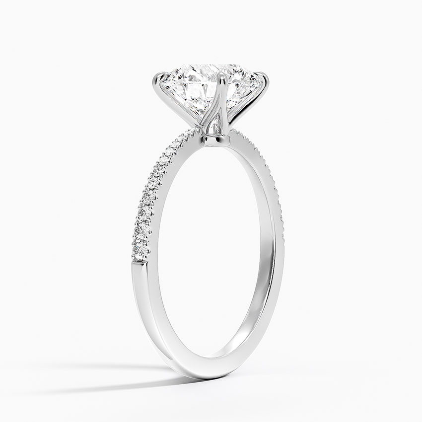 Petite Tapered Diamond Ring