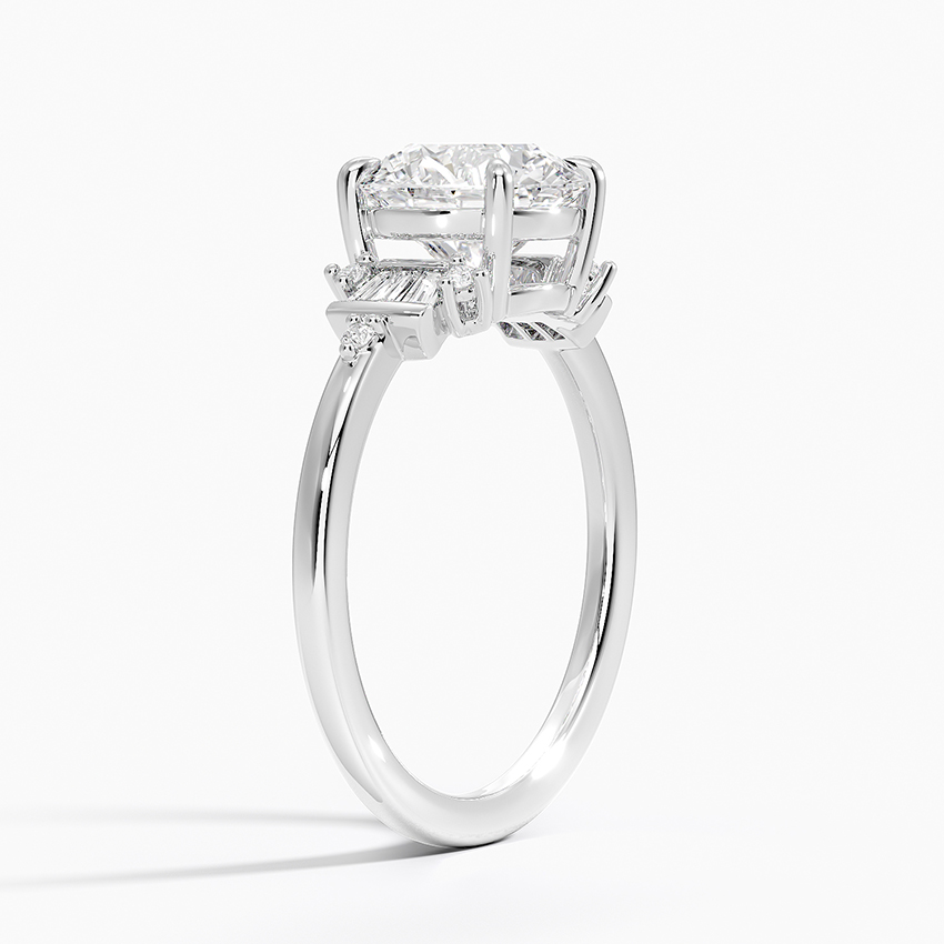 Platinum Daphne Art Deco Ring