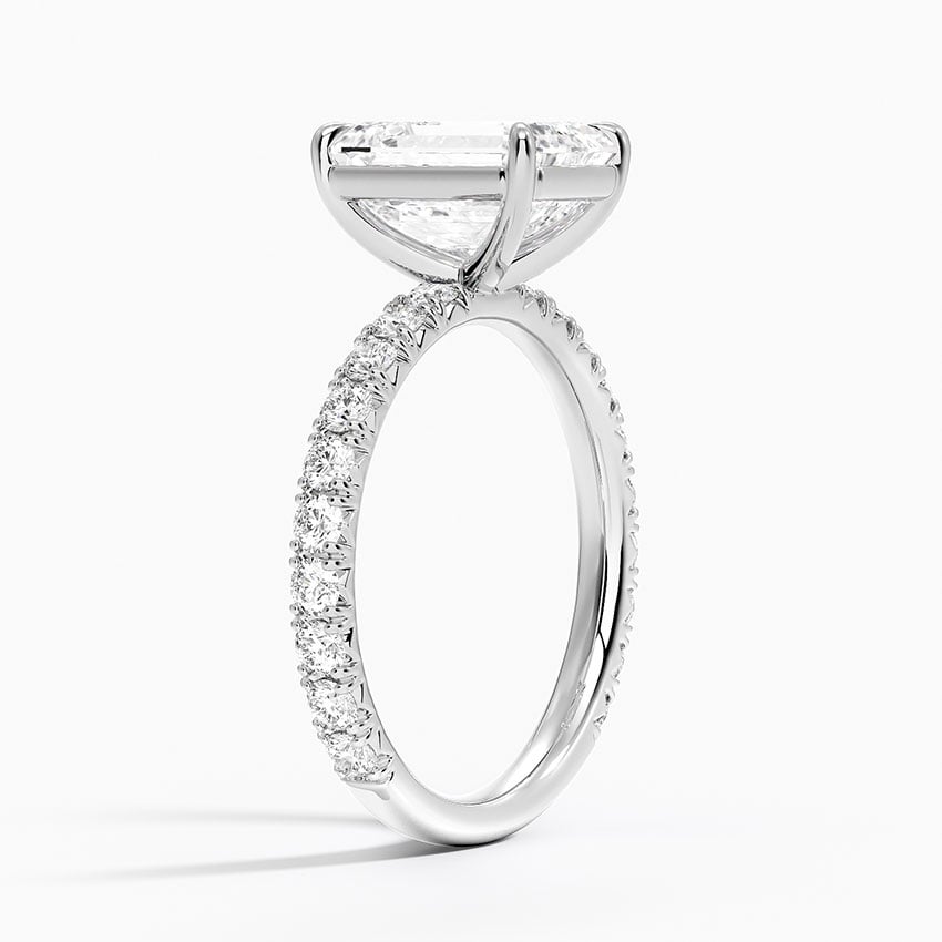 Luxe French Pavé Perfect Fit Diamond Ring