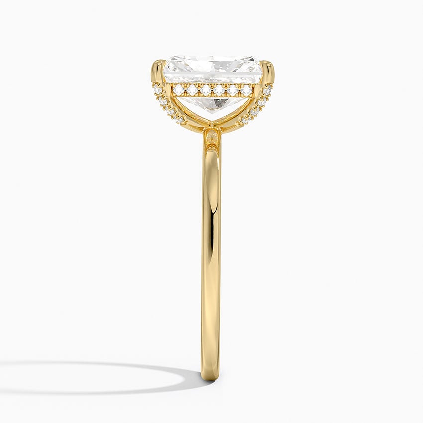 18K Yellow Gold Lumiere Diamond Ring