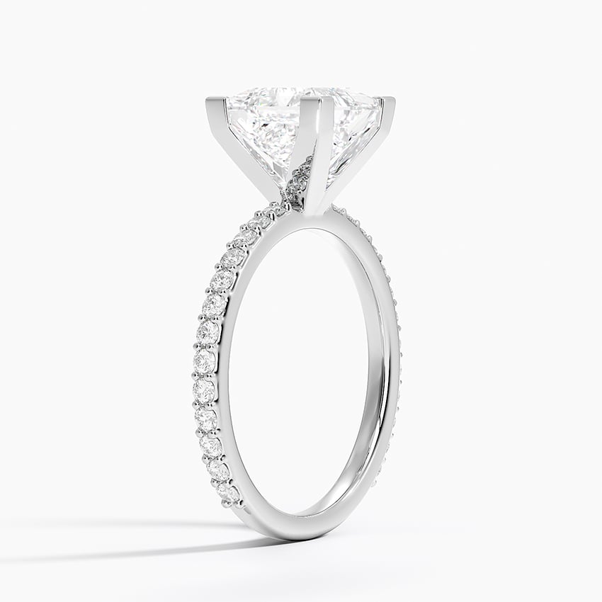 Luxe Petite Shared Prong Diamond Ring
