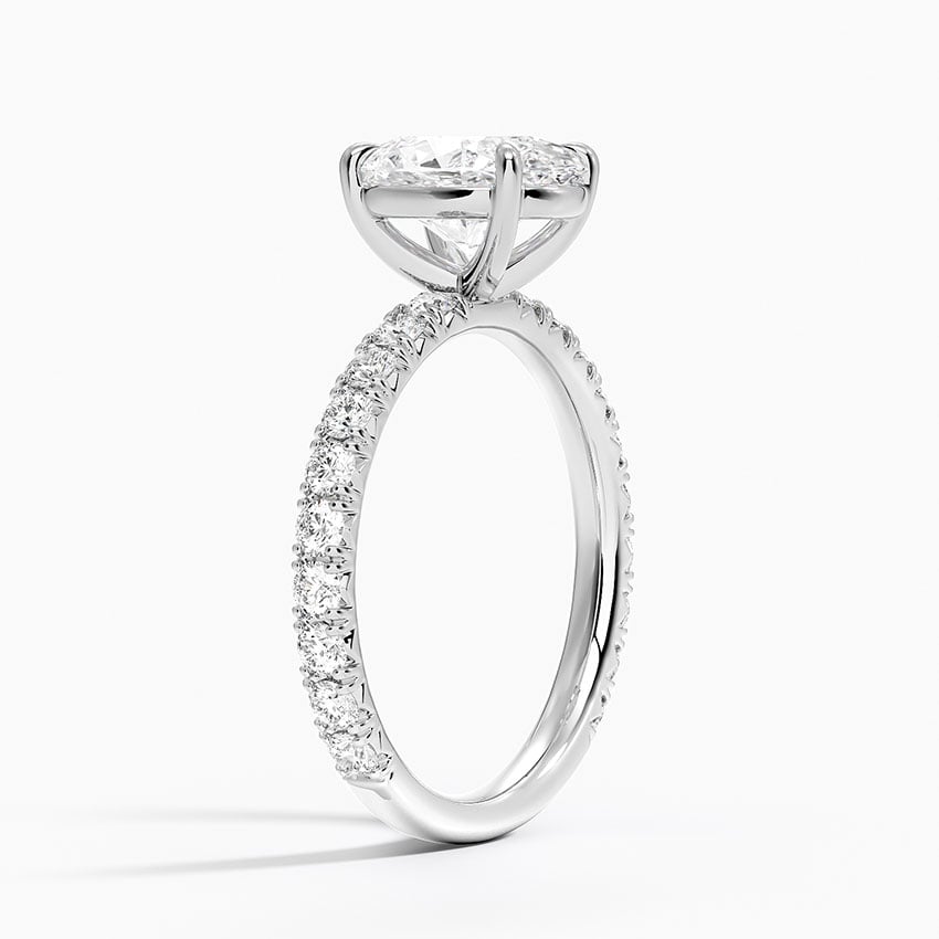 Luxe French Pavé Perfect Fit Diamond Ring