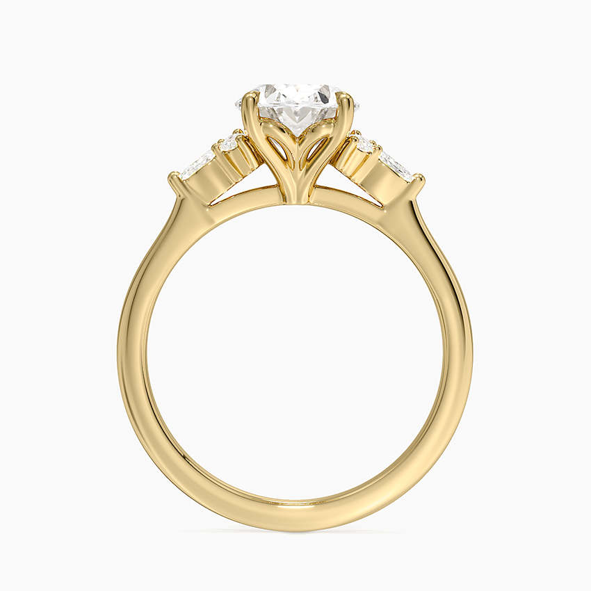 18K Yellow Gold Nadia Perfect Fit Diamond Ring