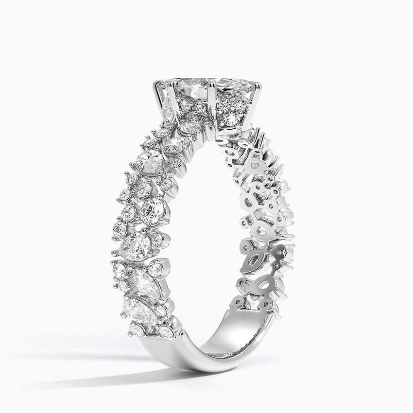 18K White Gold Glacé Diamond Ring (3/4 ct. tw.)