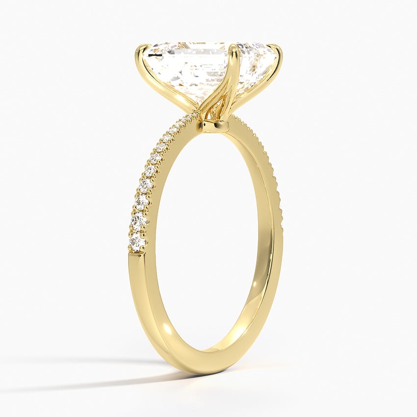 Petite Tapered Diamond Ring