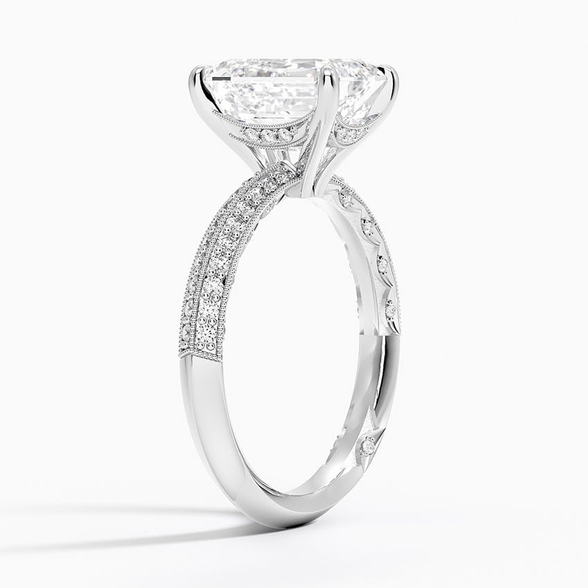 Diamond Knife Edge Ring