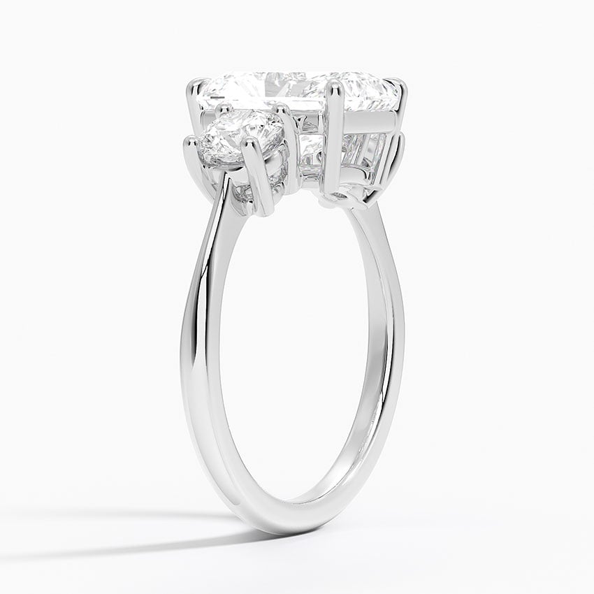 Three Stone Diamond Engagement Ring