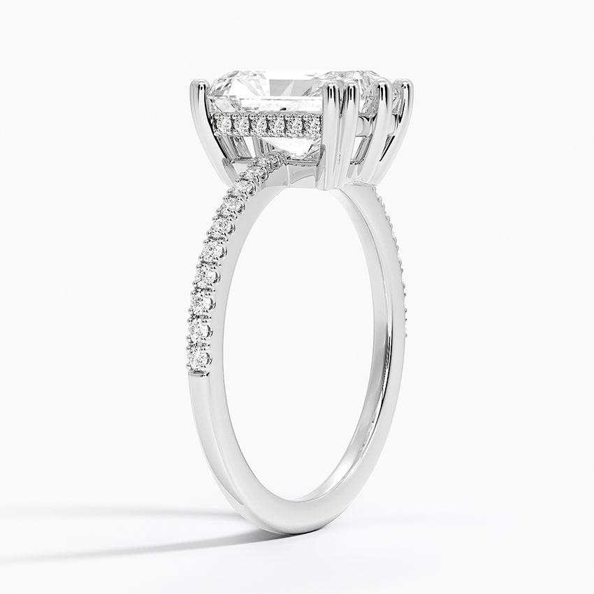 Luxe Kalina Hidden Halo Diamond Ring