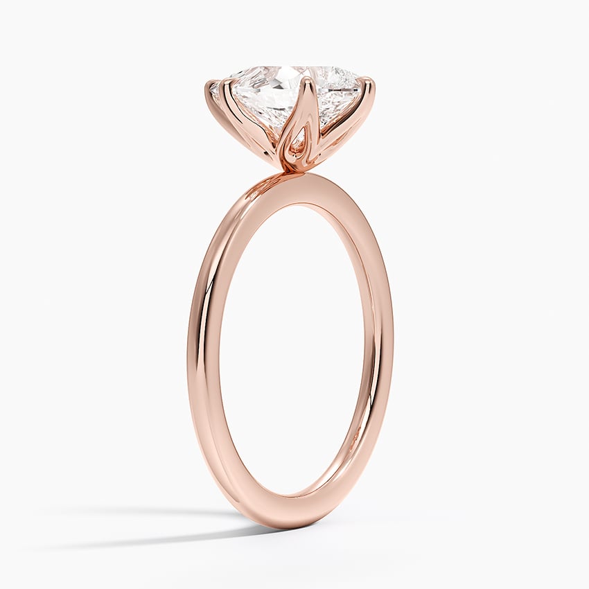 14K Rose Gold Esme Perfect Fit Solitaire Ring