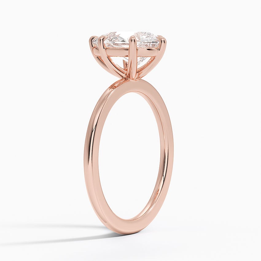 14K Rose Gold Audrey Perfect Fit 1.4mm Solitaire Ring
