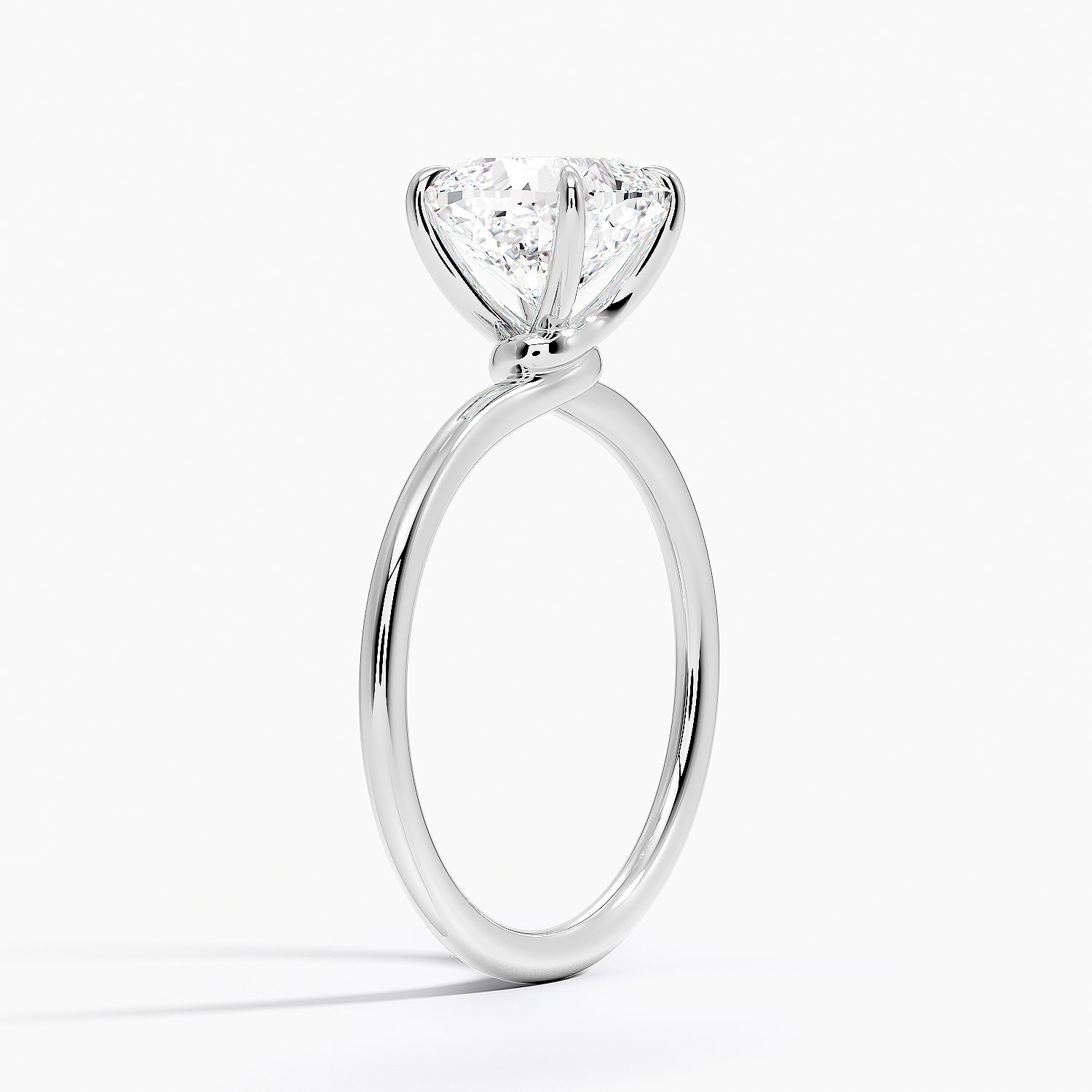 Love Knot Solitaire Ring