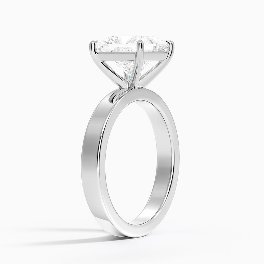 18K White Gold Peyton 3mm Solitaire Ring