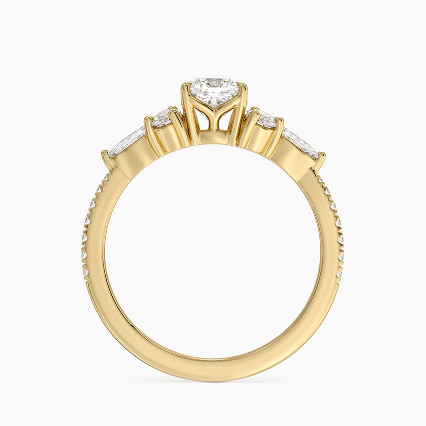 18K Yellow Gold Luxe Nadia Pavé Diamond Ring (1/2 ct. tw.)