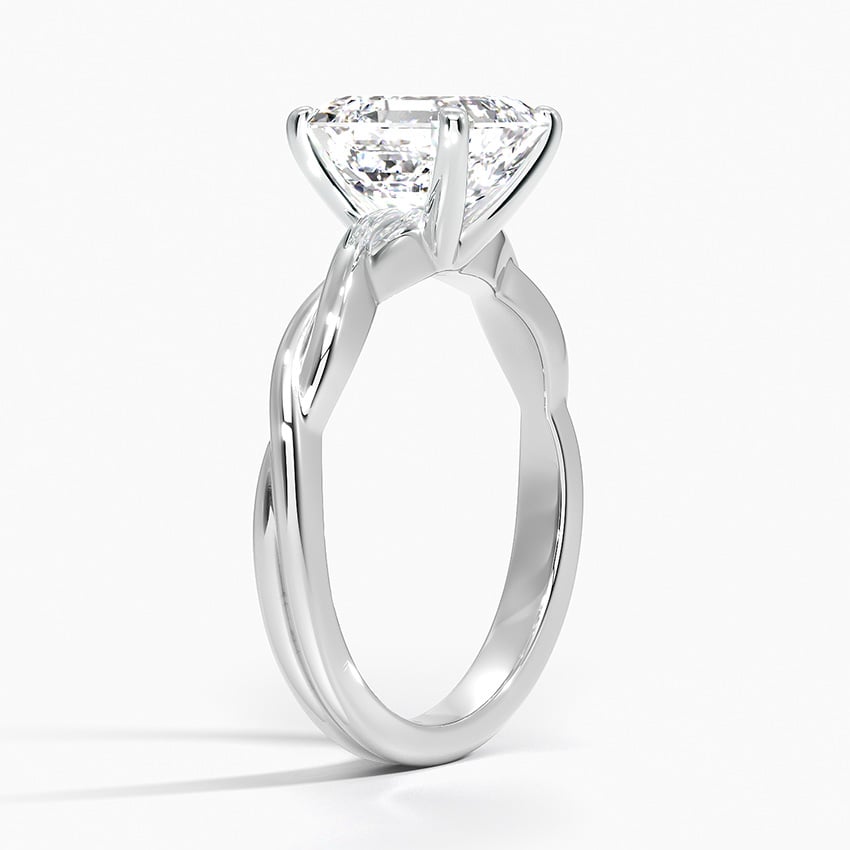 Twisted Vine Engagement Ring - Solitaire