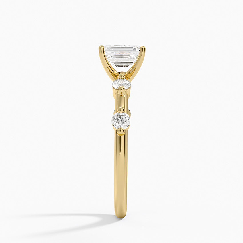 Aimee 1.7mm Diamond Ring in 18K Yellow Gold