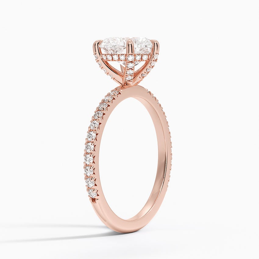Flush Fit Engagement Ring