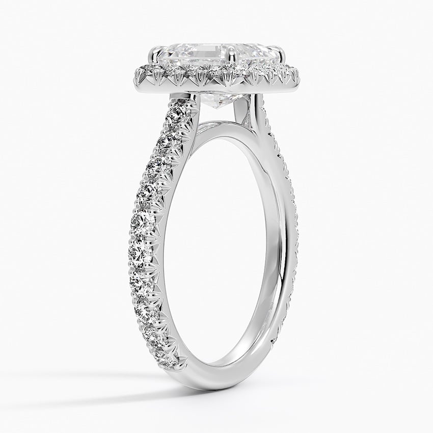 Estelle Halo Diamond Ring - Brilliant Earth