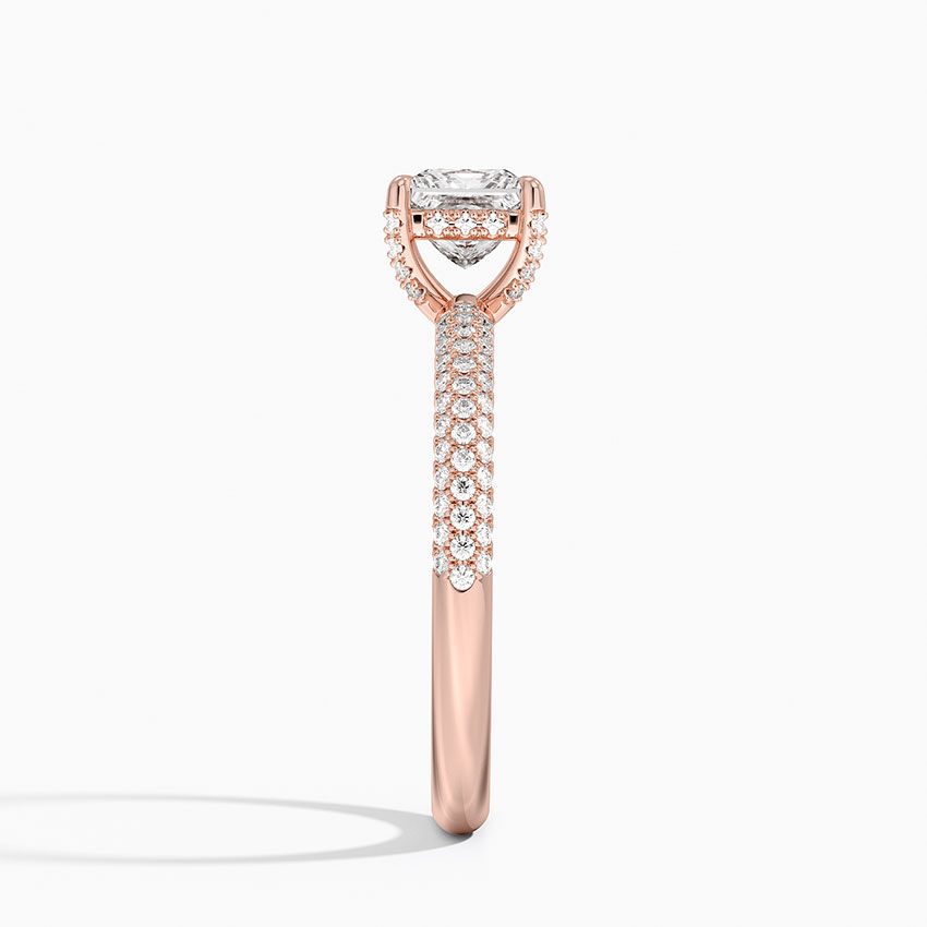 14K Rose Gold Valencia Diamond Ring (1/3 ct. tw.), large side view