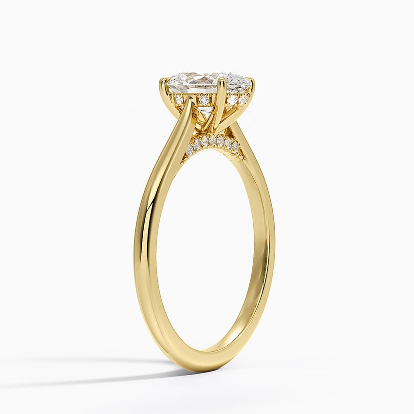 18K Yellow Gold Dawn Diamond Ring