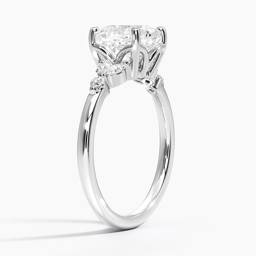 18K White Gold Verbena Diamond Ring