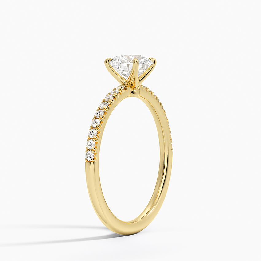 18K Yellow Gold Luxe Amelie Diamond Ring