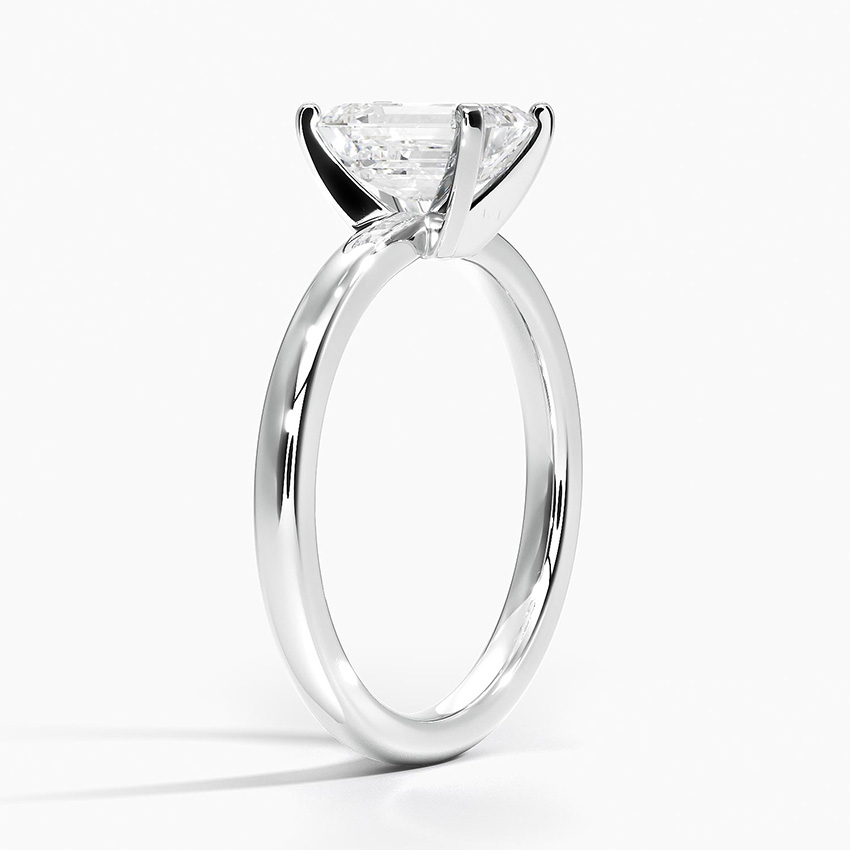 Shop Emerald Cut Engagement Rings Brilliant Earth