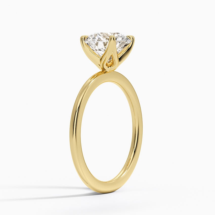 Petite Elodie Flush Fit Solitaire Ring