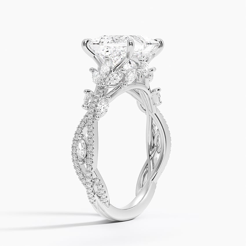 Luxe Secret Garden Diamond Engagement Ring