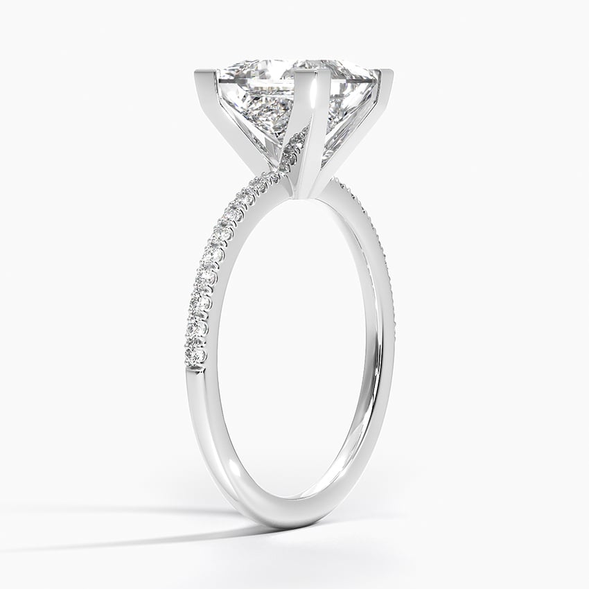 Scalloped Pavé Diamond Ring
