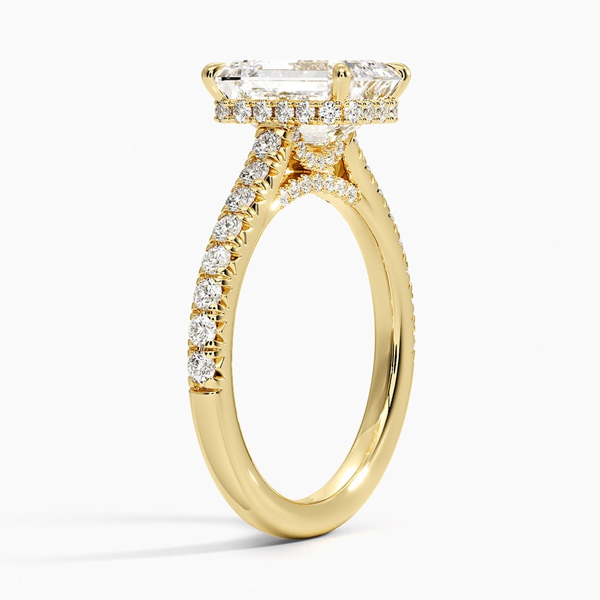 18K Yellow Gold Chantal Diamond Ring