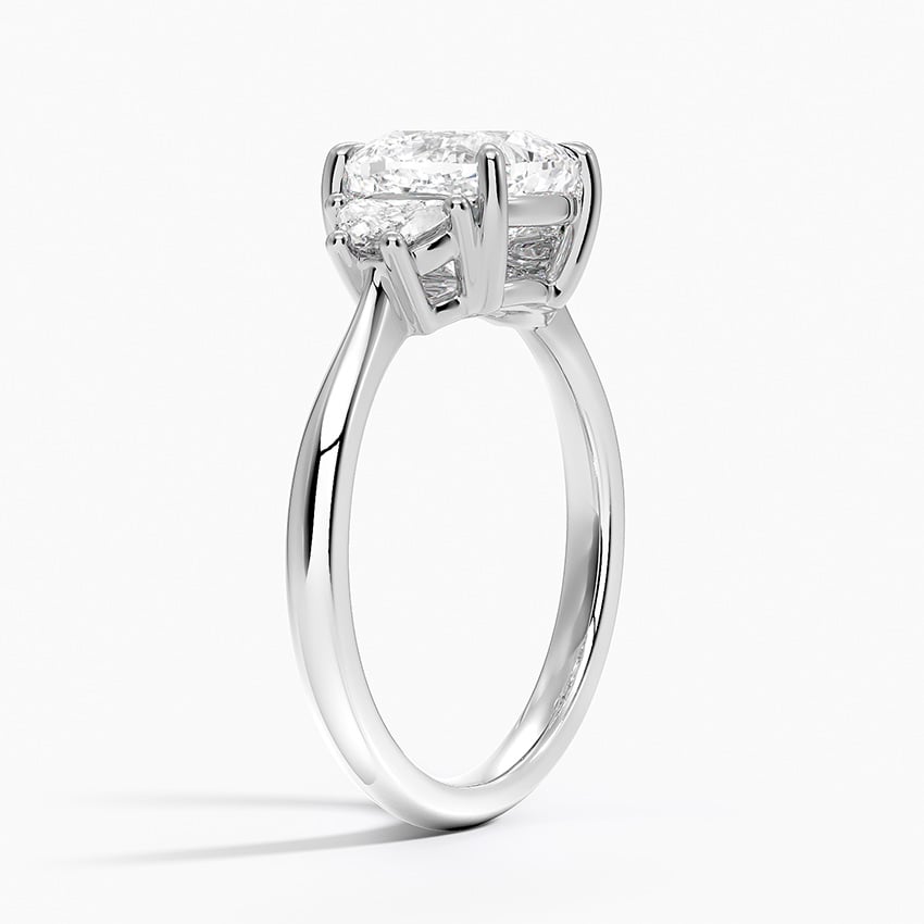 Half Moon Three Stone Diamond Ring (1/4 ct. tw.)