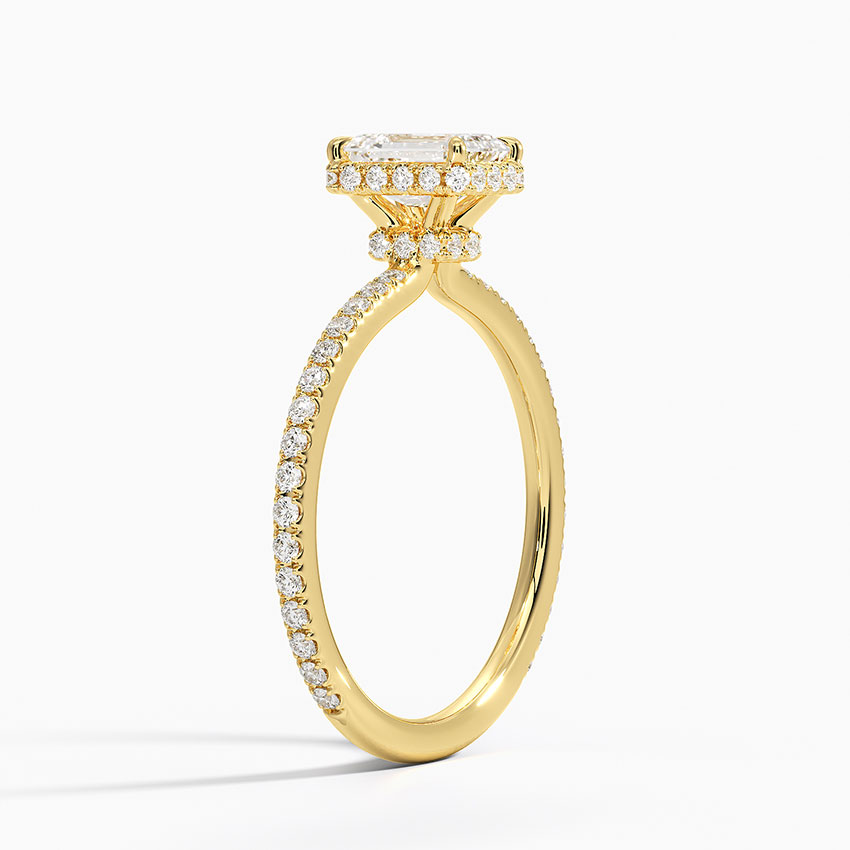 18K Yellow Gold Gala Diamond Ring