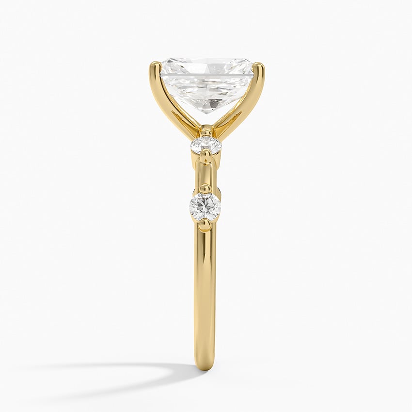 Aimee 1.7mm Diamond Ring in 18K Yellow Gold
