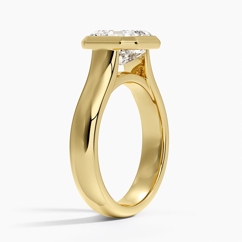 Luna 4mm Bezel Ring
