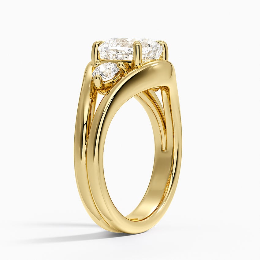Frame Three Stone Diamond Ring (1/3 ct. tw.)