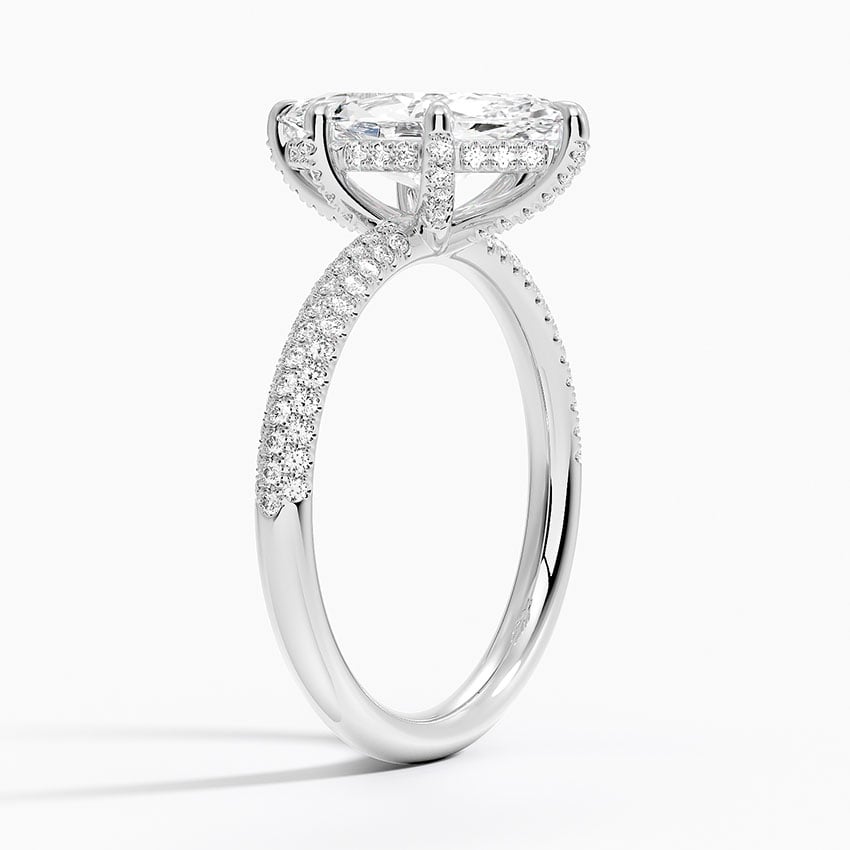 Platinum Valencia Diamond Ring (1/3 ct. tw.)