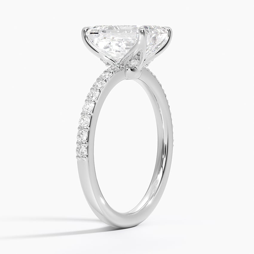 Diamond Accented Engagement Ring