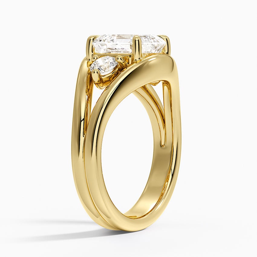 Frame Three Stone Diamond Ring (1/3 ct. tw.)