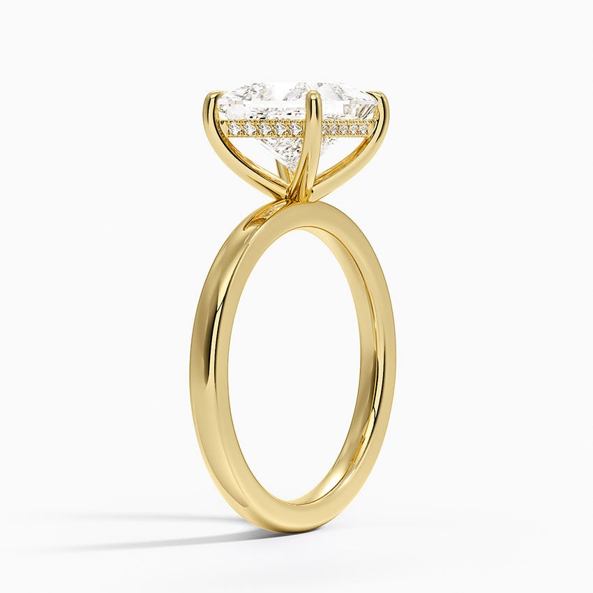 Audrey Perfect Fit Hidden Halo 2mm Diamond Ring