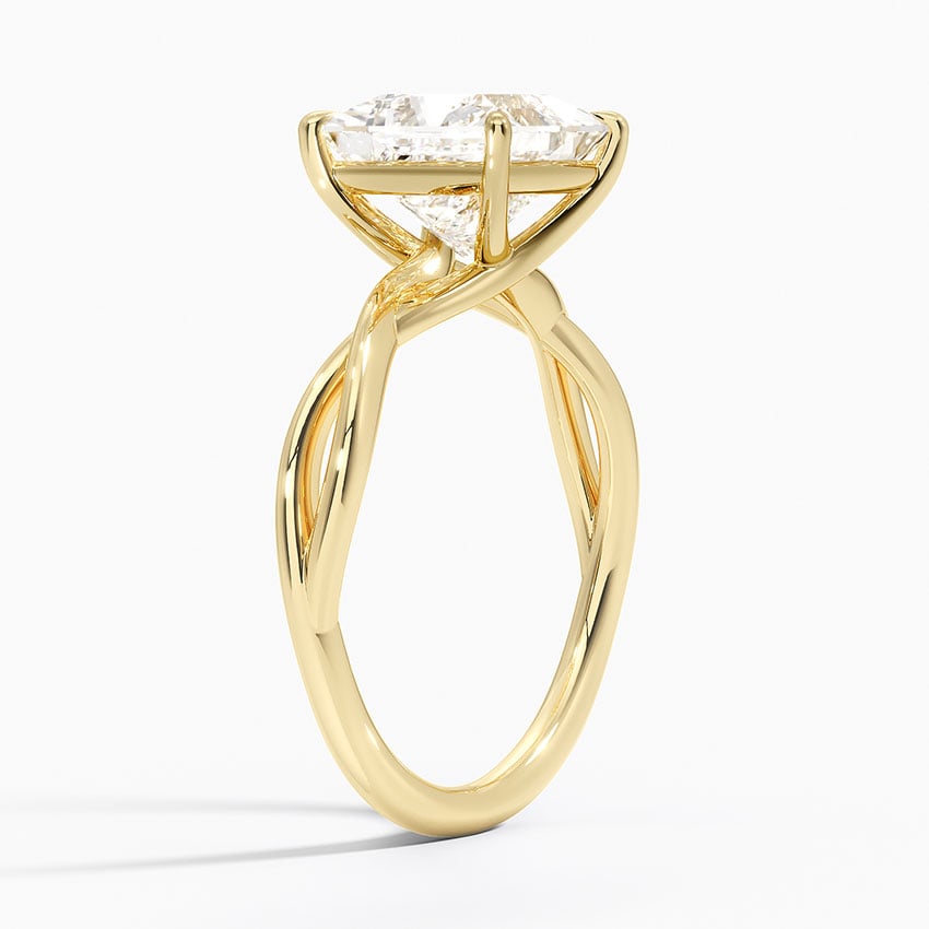 Alya Twist Solitaire Ring - Brilliant Earth