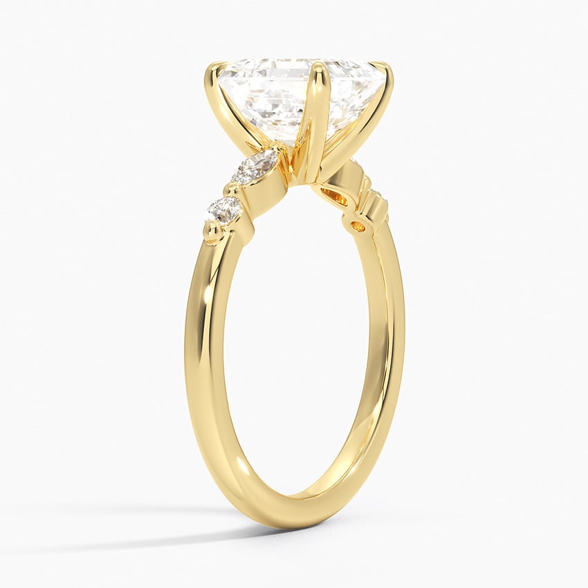 Marquise and Round Diamond Ring