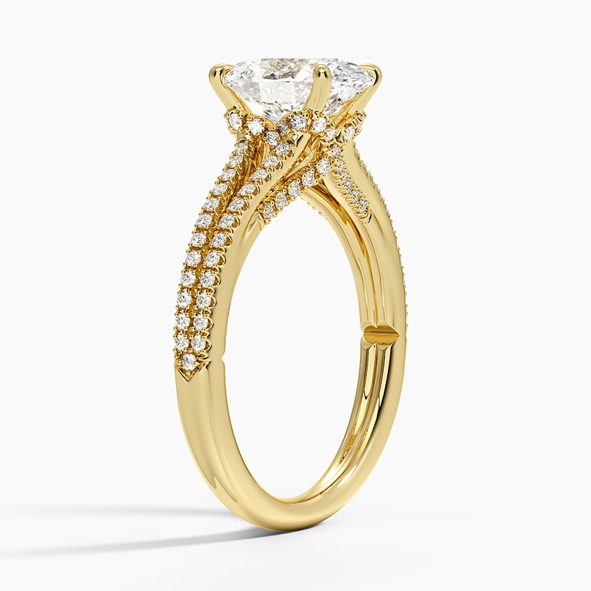 18K Yellow Gold Icon Diamond Ring (1/3 ct. tw.)