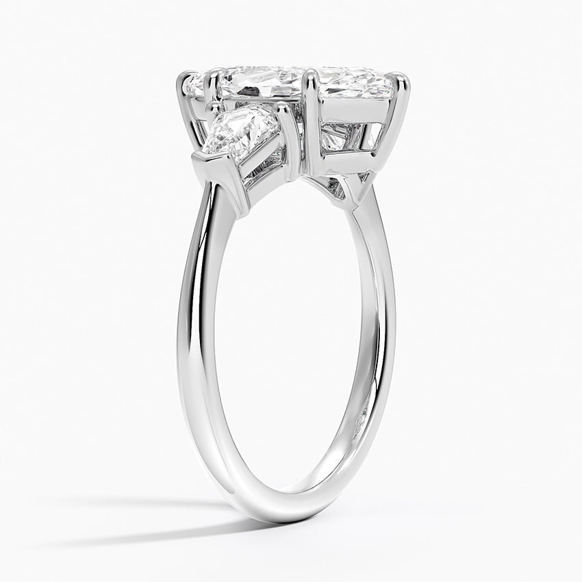 Shield Cut Three Stone Diamond Ring (1/2 ct. tw.)