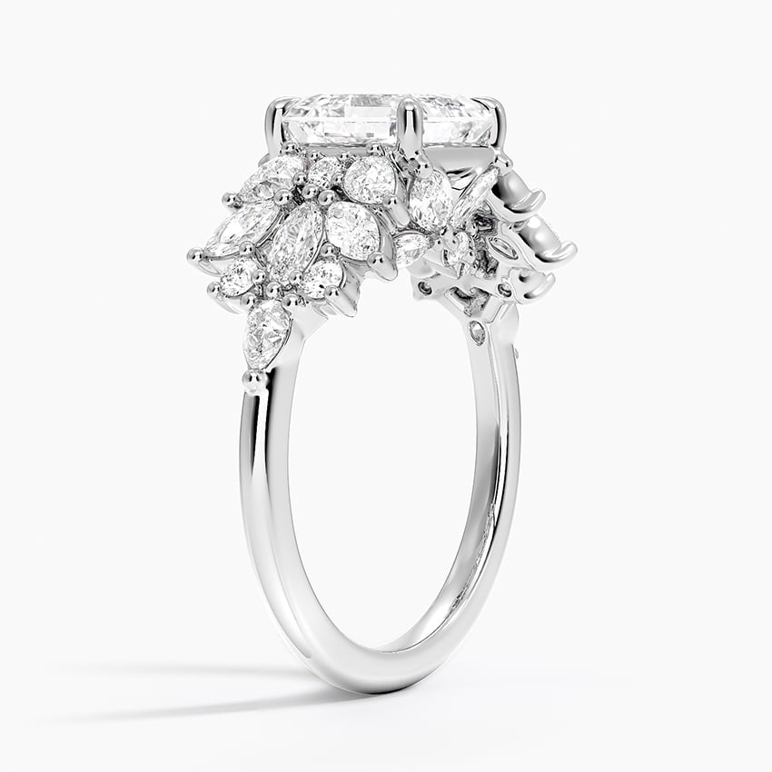 18K White Gold Grand Nadia Diamond Ring