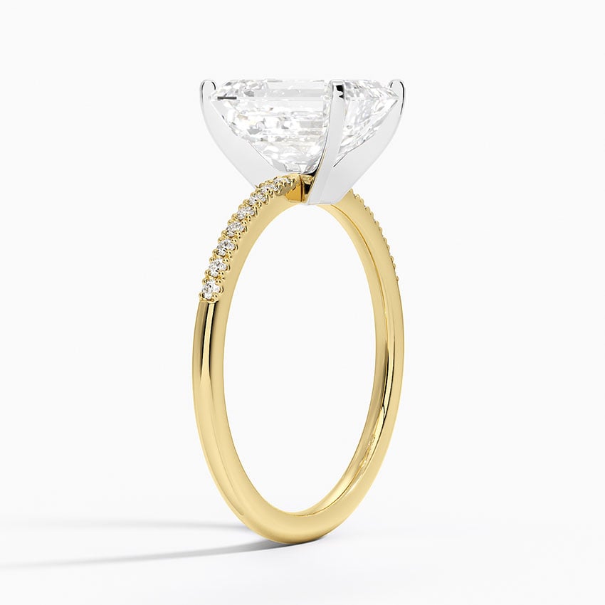 18K Yellow Gold Whisper Diamond Ring