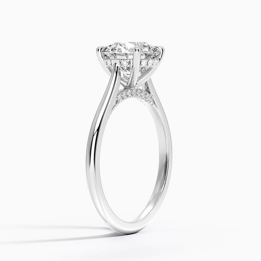 Platinum Dawn 1.5mm Diamond Ring