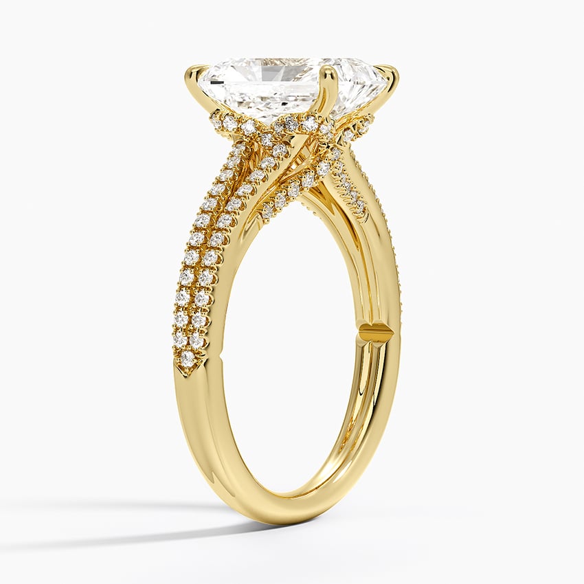 18K Yellow Gold Icon Diamond Ring (1/3 ct. tw.)