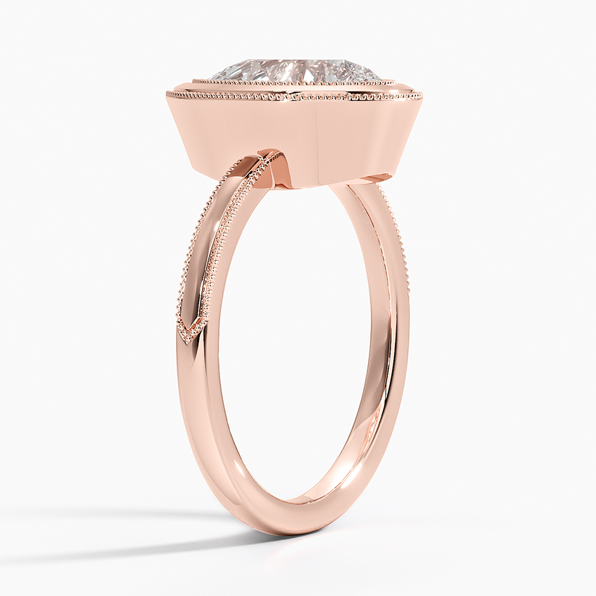 14K Rose Gold Blair Bezel Ring