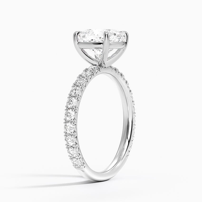 Luxe French Pavé Perfect Fit Diamond Ring
